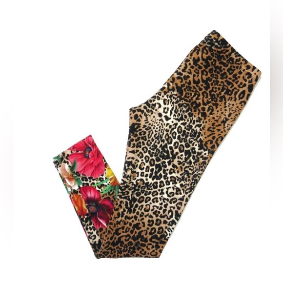 JOHNNY WAS multi Bee Active Cross Waistband Leggings XS - Picture 6 of 6